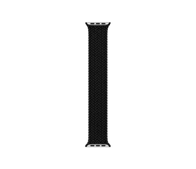 Black Braided Solo Loop Apple Watch Band Series 10 – OBJECTKART