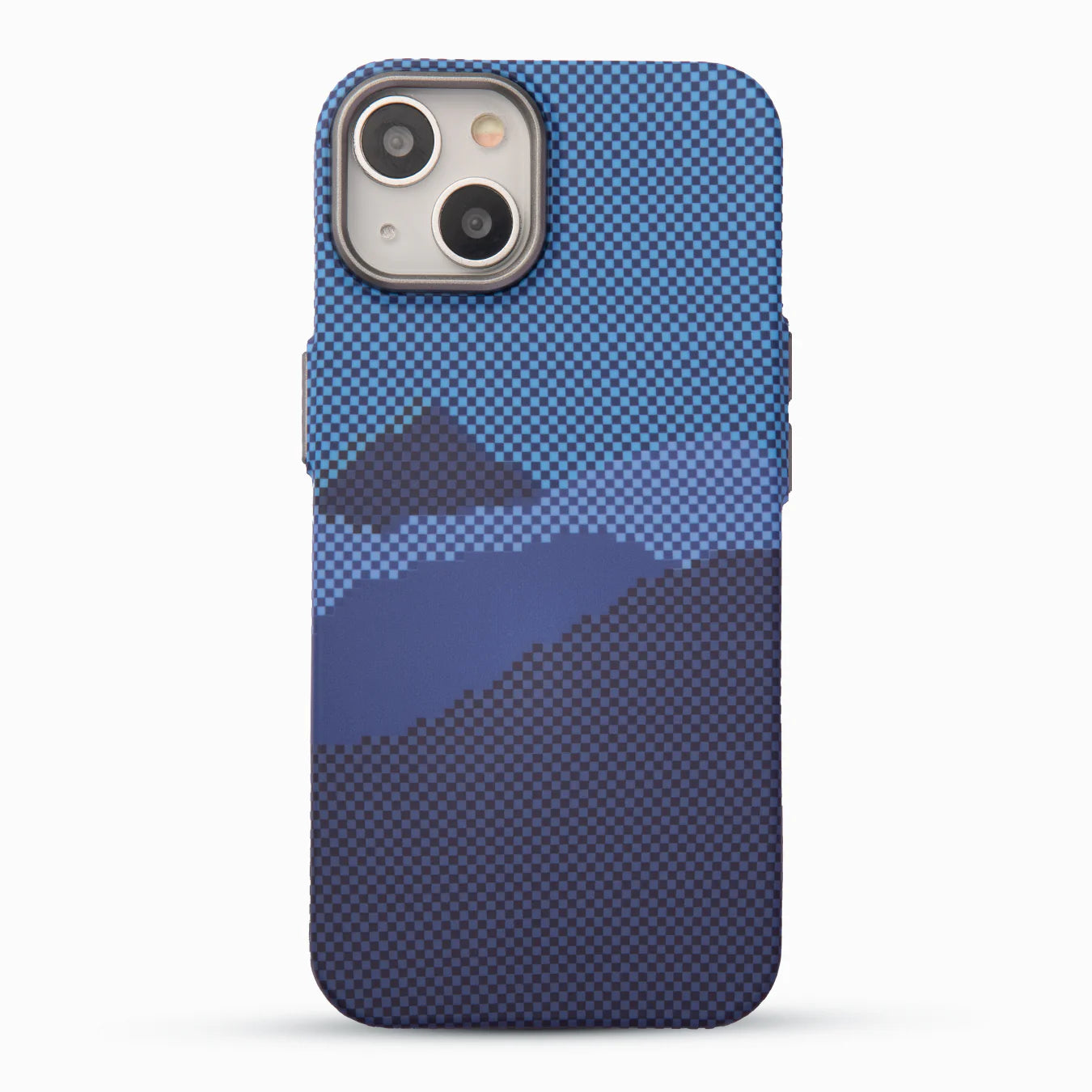 Blue Alpine Luminate Kevlar Textured Case - iPhone 15 Plus | OBJECTKART ObjectKart