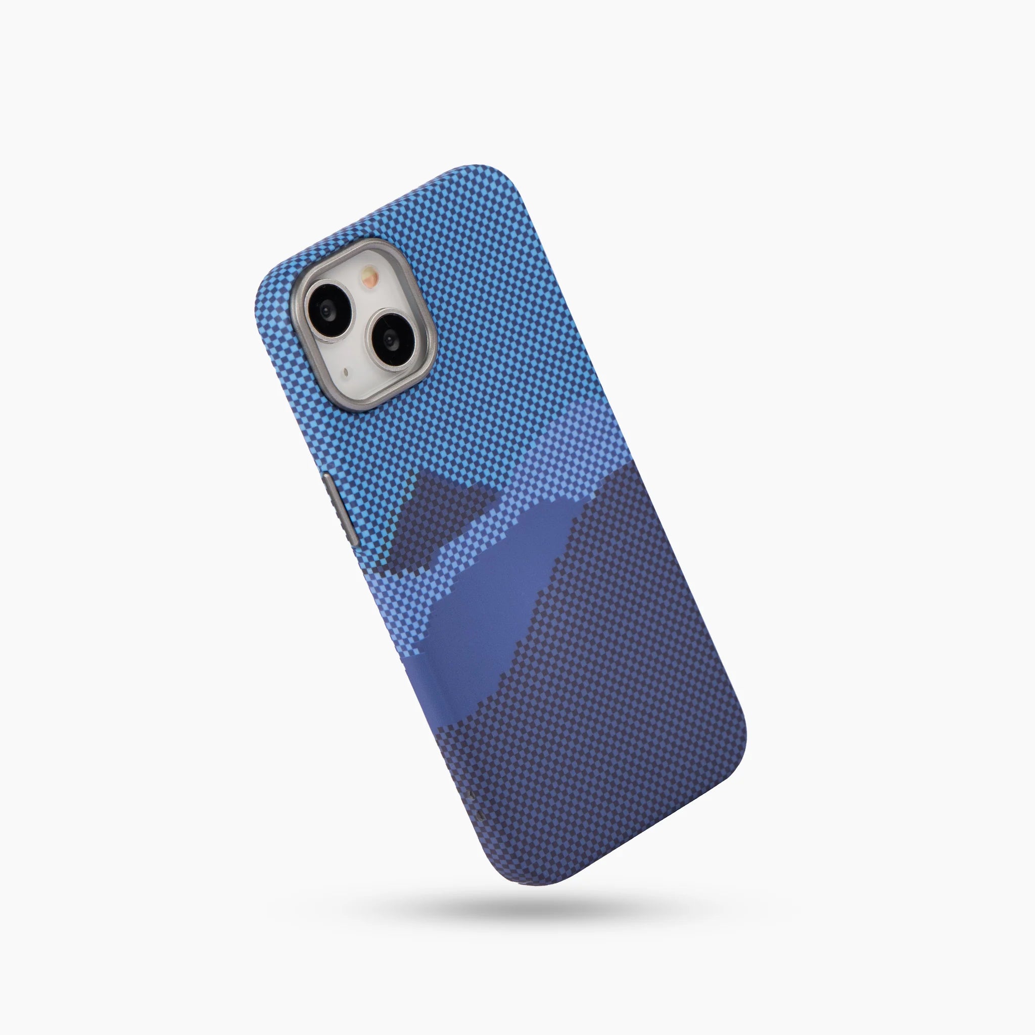 Blue Alpine Luminate Kevlar Textured Case - iPhone 15 Plus | OBJECTKART ObjectKart