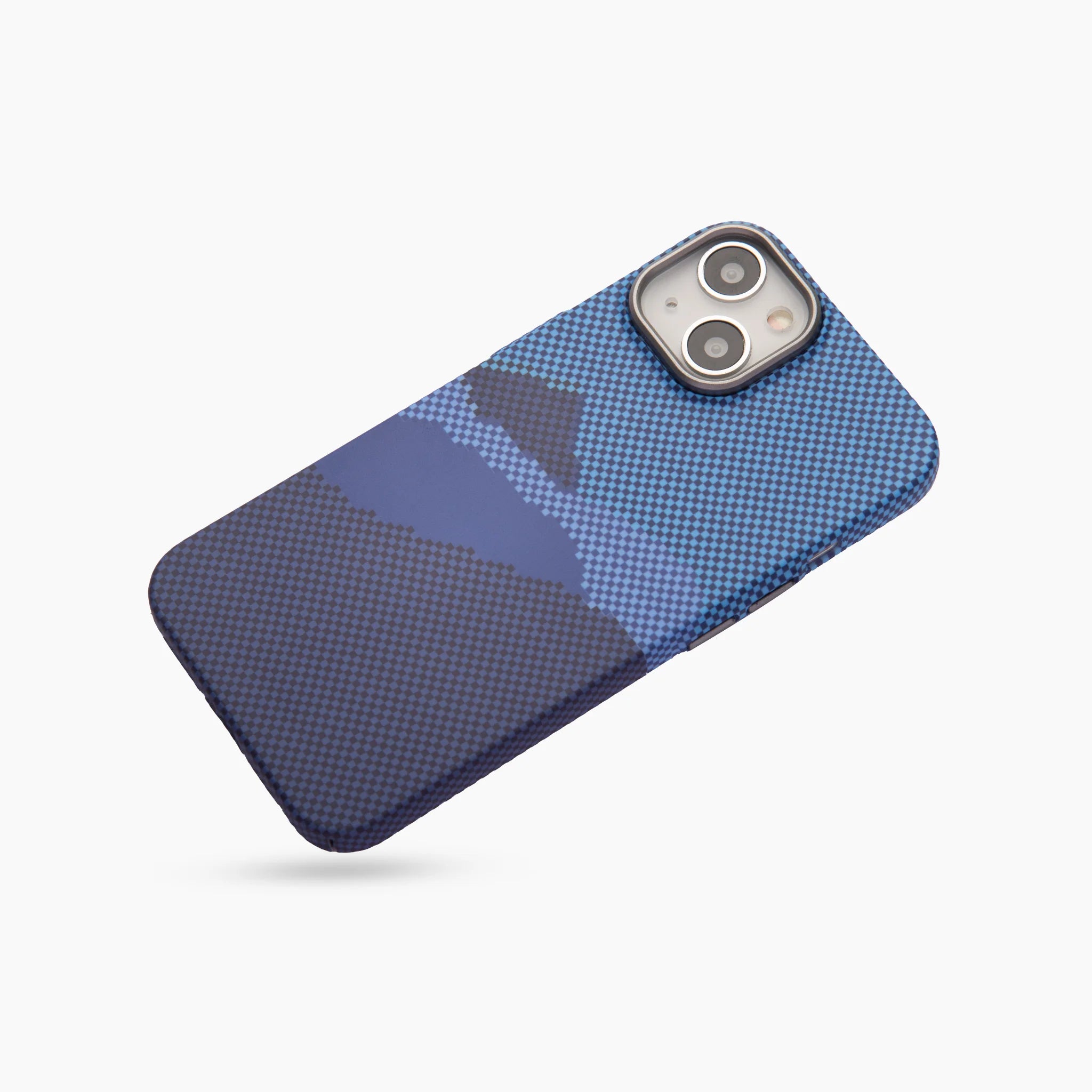 Blue Alpine Luminate Kevlar Textured Case - iPhone 15 Plus | OBJECTKART ObjectKart