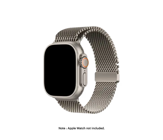 Gold Milanese Loop 2.0 Apple Watch Band Series 10 – OBJECTKART