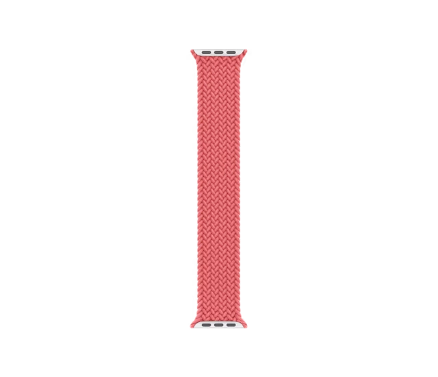 Pink Braided Solo Loop Apple Watch Band Series 10 – OBJECTKART