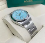 Rolex Tiffany Blue Dial Silver Ms Dhoni Watch